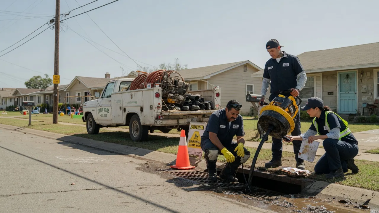 Drain Cleaning in Mesquite, TX near me